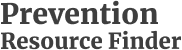 Prevention Resource Finder